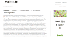 Desktop Screenshot of anhaltspunkte.vsbinfo.de