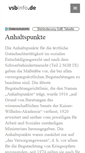 Mobile Screenshot of anhaltspunkte.vsbinfo.de