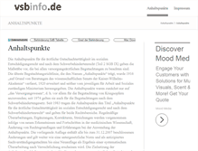 Tablet Screenshot of anhaltspunkte.vsbinfo.de